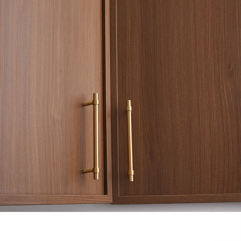 3.5 in Brushed Gold Brass Cabinet Pull Handle